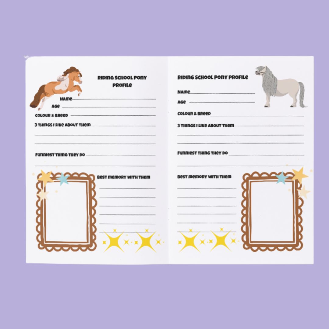 Future Pony Owner Annual Journal (undated so start any time of year)