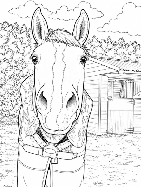Pony Dreams Colouring Book: Bring Lambo and His Pony Friends to Life