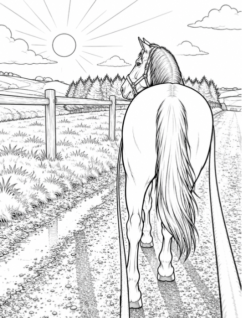 Pony Dreams Colouring Book: Bring Lambo and His Pony Friends to Life