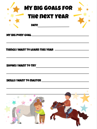Future Pony Owner Annual Journal (undated so start any time of year)