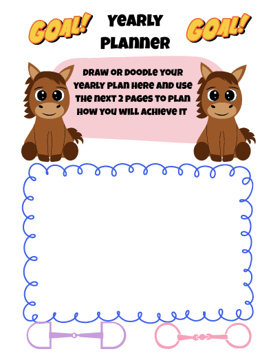 Pony Owner Annual Journal (undated so start any time of the year)