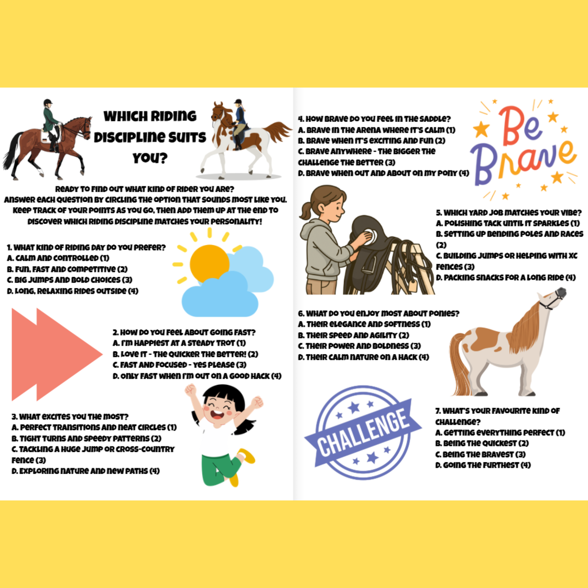 Pony Dreams Fun Quiz & Activity Book