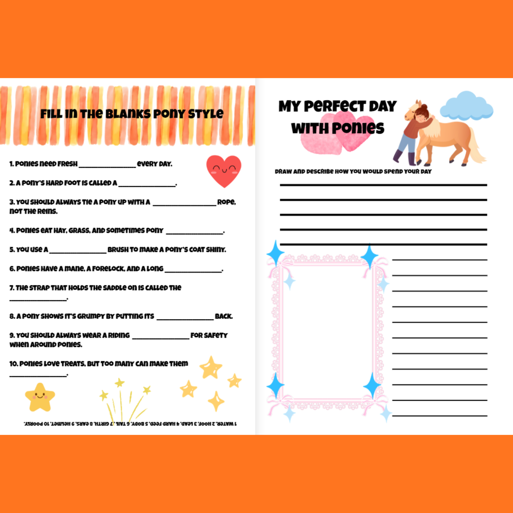Pony Dreams Fun Quiz & Activity Book